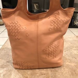 Authentic Bottega Veneta Pink Tote Bag